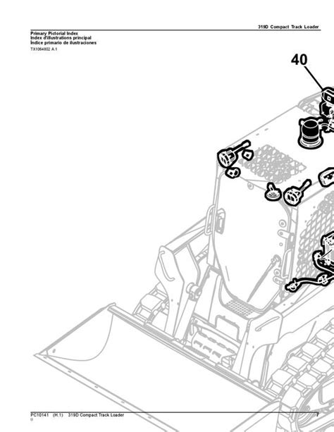 john deere 319d track skid steer|john deere 319d parts diagram.